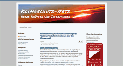 Desktop Screenshot of klimaschutz-netz.de